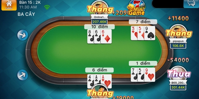 Sảnh game bài của BK8 được đánh giá cao vì nhiều ưu điểm